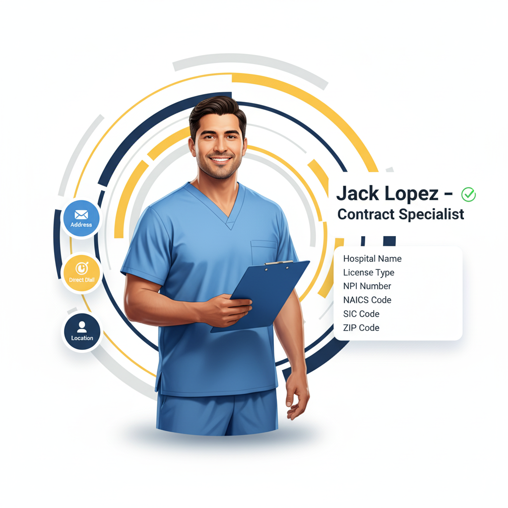 hospital procurement email list