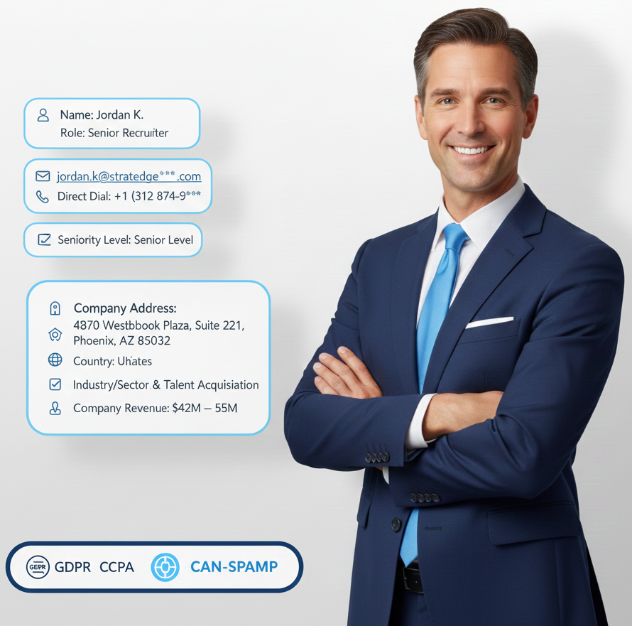 Recruiters Email List