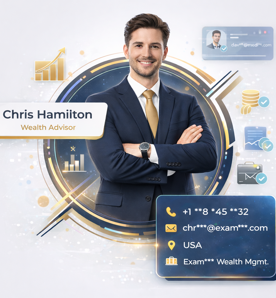 Wealth Advisors Email List