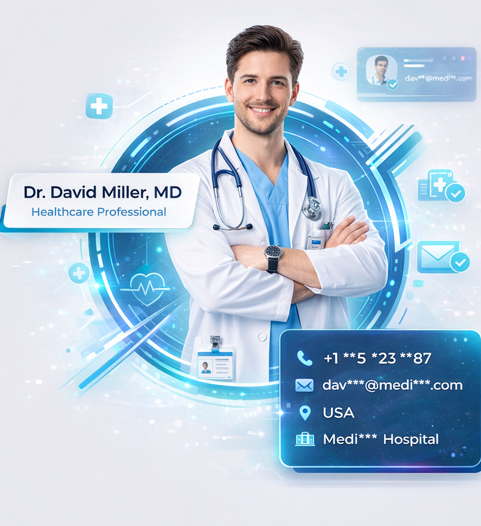 healthcare professional email list
