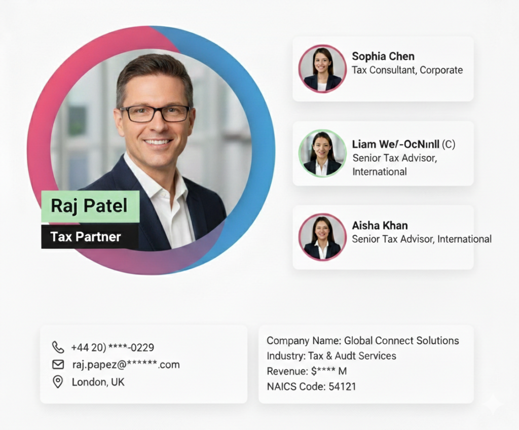 Tax Professionals Email List