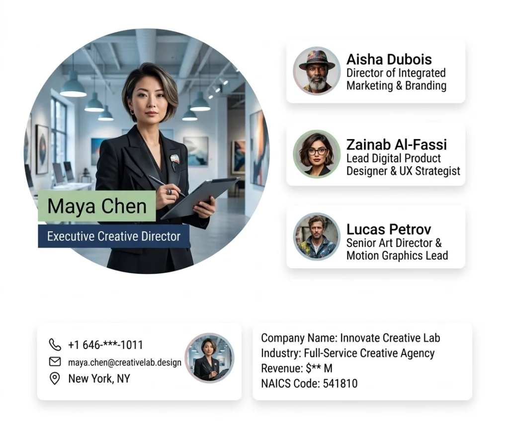 Creative Directors Email List