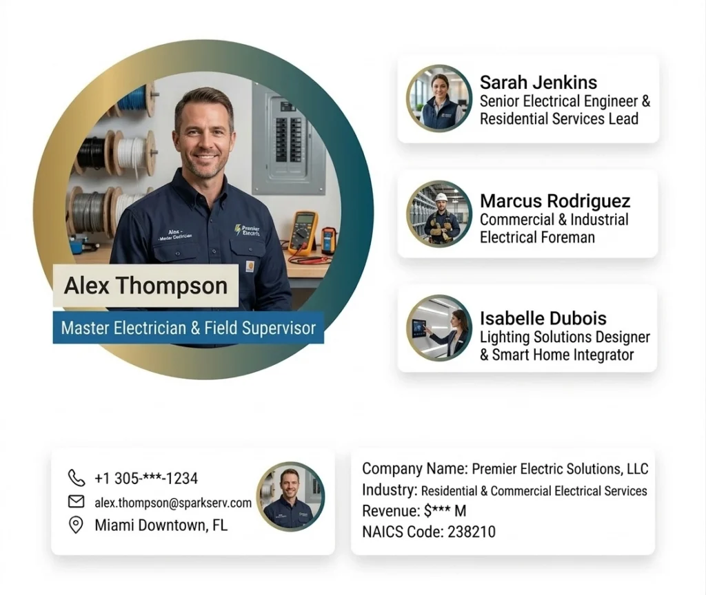 Electrician Email List