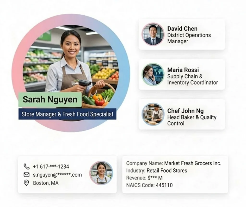 Food Stores Email List