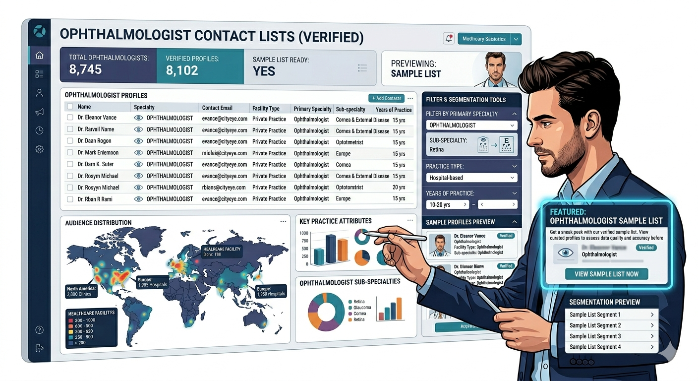 Ophthalmologist mailing list