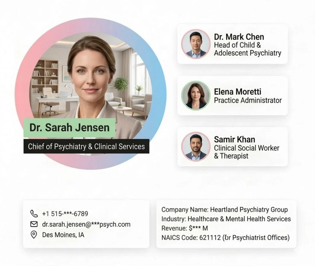 Psychiatrist Email List